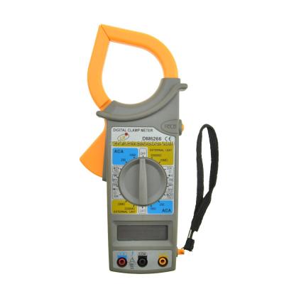 China Popular Cheap Electronic Clamp Meter DM6266 AC/DC Tester Digital Clamp Meter Digital Volt Amp Meter DM6266 DM6266 for sale