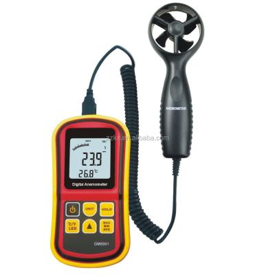 China GM8901 Portable Digital Anemometer Wind Speed ​​Meter With LCD Display Gauge Anemometer GM8901 for sale