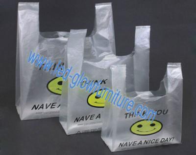 China Eco Friendly Plastic Shopping Vest Bags, Manufacture Vest Biodegradable Plastic for sale