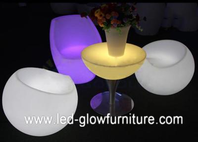 China High Capacity led illuminated furniture / tables / chairs for bar , cafes and party for sale