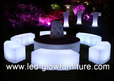 China 120CM * 40CM * 40CM LED cube stools / Chair for bars , night clubs , wedding for sale