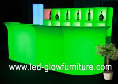 China Modern glowing waterproof led bar counter RGB colors changing with remote control for sale