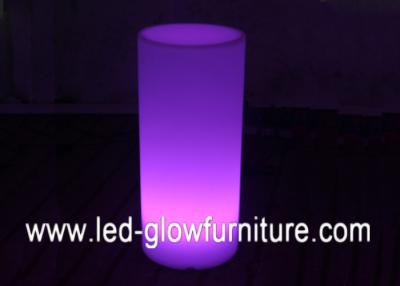 China Commercial decorative Pink Red Blue led pillars for weddings Lighting pillars for sale