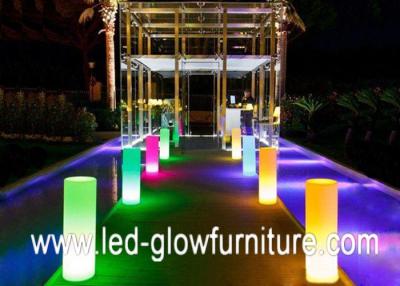 China Colorful lights LED Pillars with 16 single color and 4 RGB multi color changed for sale