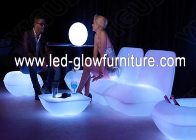 China Leisure Led outdoor furniture , lighting illuminated led bar table and sofa for sale