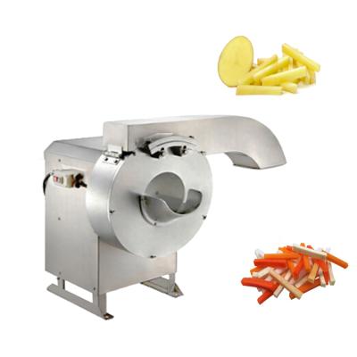 China Snack food& Frozen Food Snack French Fries Cutter Precut French Fries Cutting Machine for sale