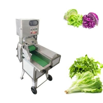 China Adjustable Height Adjustable Leafy Greens Strips Fine Cut Lettuce Cut Machine for sale