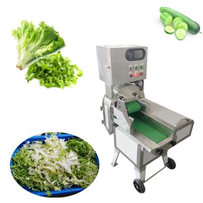 China Adjustable Size Industrial Size Head Lettuce Pepper Cutter Fruit and Vegetable Slicing Machine for sale