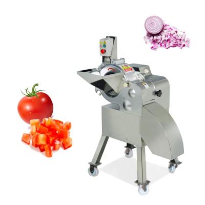 China High Efficiency Easy Operate Industrial Electric Vegetable Cube Cutting Carved Tomatoes Machine for sale