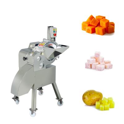 China High Efficiency Easy Operate Commercial Garlic Dicer Cutter Onion Cube Cutting Machine for sale