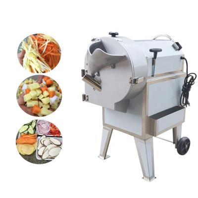 China Multifunctional Wide Application Root Vegetable Carrot Onion Slicing Potato Chips Dicing Cutter Slicing Machine for sale