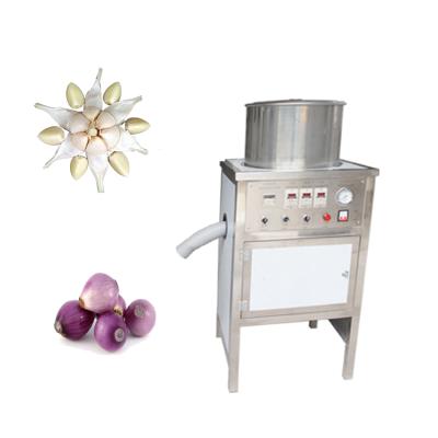 China Hotels Stainless Steel Industrial Indian Garlic Shallot Skin Peeler Dry Peeling Machine Equipment for sale