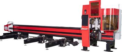 China Side Mounted 3D Laser Pipe Cutting Machine Automatic Iron Art Fencing High Speed for sale