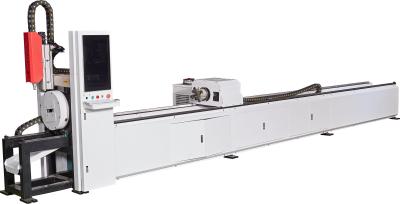 China Fence Pipe Cutting High Speed Three Dimensional Laser Pipe Cutting Machine Horizontal for sale