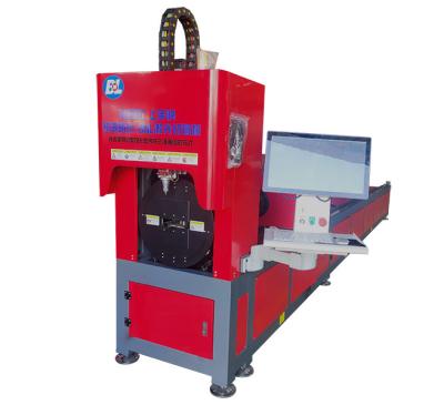 China Multi Axis Tube Laser Cutting Machine Horizontal Elliptical Tube Channel Steel for sale