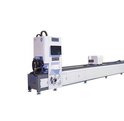 China 1.5-1.6kw Aluminum Tube Cutting Machine CNC Tube Laser Cutting Machine for sale