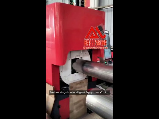 horizontal aluminum tube cutting machine for movable front chuck laser cutter