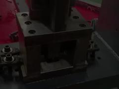 Channel Steel Angle Irons Pipes Semi Automatic Six Station Punching Machine 220V 380V