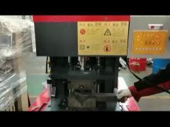 Stainless Steel Copper PVC Punching And Cutting Machine Angle Iron