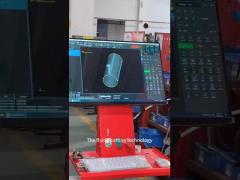 Side Mounted 3D Laser Pipe Cutting Machine Automatic Iron Art Fencing High Speed