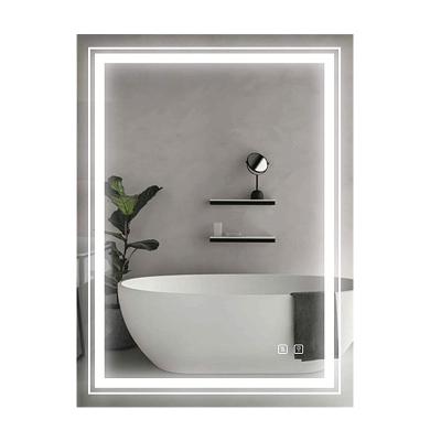 China Factory supply illuminated high quality LED bathroom mirror, CE/UL/ETL certifications, express packing for Amazon online retailers for sale