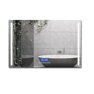 China Minimalist BT LED Smart Mirror With Speakers , Wall Mounted Mirror In Bathroom for sale