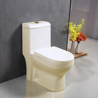 China Luxury Commercial Double-Flow China YIDA Muslim Beige Color Bathroom Accessories New To Wall WC Tank Ware Toilet And Sink Sanitary Set for sale