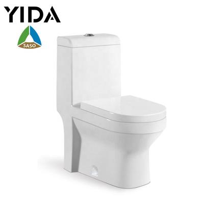 China New SASO SABER Certificated Green Label Water Efficiency Double-Flow YIDA Down Wash Saudi Arabian One-Piece Toilet for sale