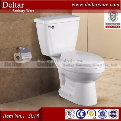 China USA Two-Piece Double-flush Toilet Price, Siphonic Ceramic White Toilet, UPC Approved Toilet Manufacturer for sale