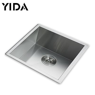 China With Faucet 304 Stainless Steel Kitchen Sink , Foshan Manufacturer Single Bowl With Drain for sale