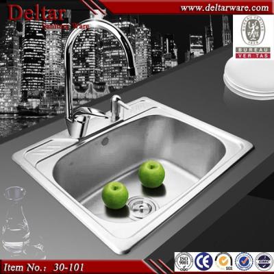 China Without Faucet Italian Kitchen Sink, Philippines Small Size Kitchen Sink, Stainless Steel Sink for sale