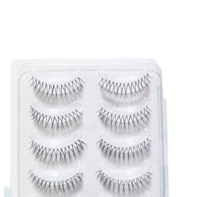 China Factory direct sales 2022 new stem eyelashes natural thick natural transparent fish eyelashes silk line can be customized for sale