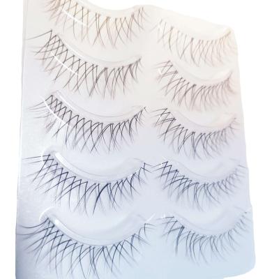 China Manufacturer Natural Transparent Stem Eyelash Wholesale Natural Fluffy Suitable For Asian People Can Be Customized for sale