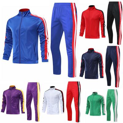 China Luxury Design Breathable Custom Logo Sport Wear Running Jogger Training Wear Sweatsuit Hoodie Jacket And Pants Tracksuit For Men And Women for sale