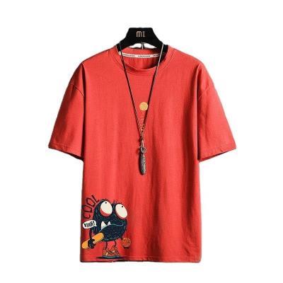 China Jogging Wholesales Men's Plus Size Summer 2022 Logo Printing Mini Order 2PCS Cotton Viable Custom Casual Wear T-shirts for sale