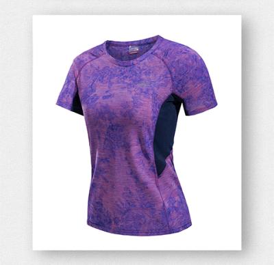 China UPF 50+ QUICK DRY Women's Devi Short Sleeve Fitness T-Shirt - Sun Protective Sharp Performance and Comfort for sale