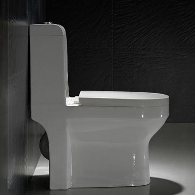 China ADA One Piece Elongated Toilet Porcelain Water Closet White Europe Style Ceramic Corner for sale