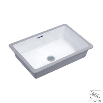 China Modern Under Mount Installation Hand Wash Basin Rectangular Sink for sale