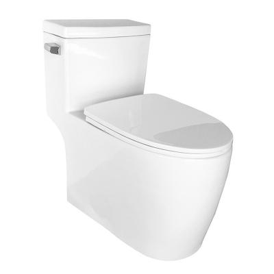 China High Efficiency White One Piece Tall Elongated Toilets Bowl MAP800G for sale