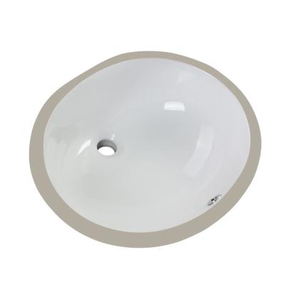 China El nominal oval negro blanco de Ada Bathroom Sink Wall Hung Cupc esmaltó dentro en venta