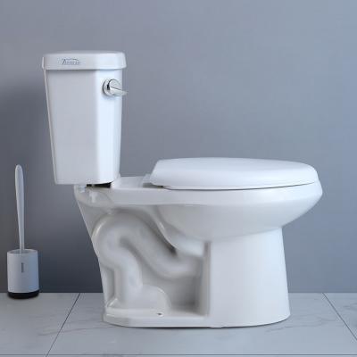 Chine Fermeture douce affleurante simple Seat Ada Comfort Height de toilette en deux pièces de Siphonic à vendre