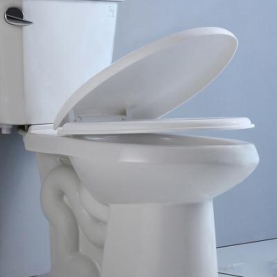 Cina Di toilette della ciotola alto S cassettone bianco in due pezzi ceramico del bagno della trappola 300mm del Wc in vendita