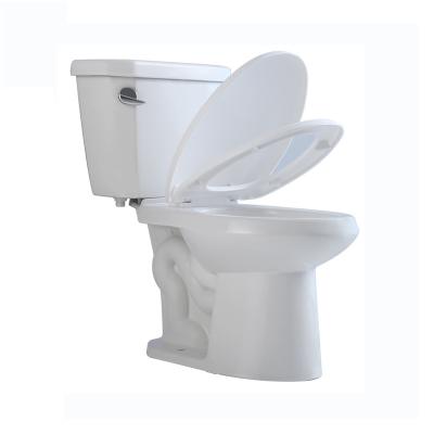 Chine la bonne taille de double norme américaine affleurante a prolongé la toilette 0.92/1.28 Gpf à vendre