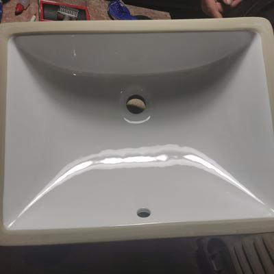 China Glattes Porzellan-Ada Compliant Commercial Bathroom Sinks-Undermount poliert zu verkaufen