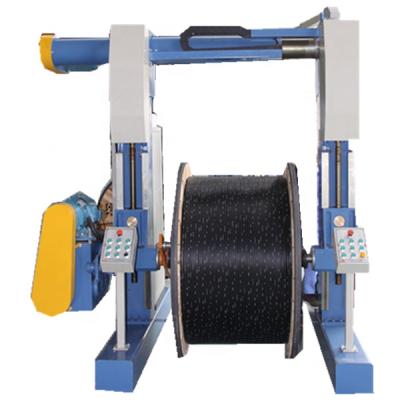 China Gantry Cable Coiling Type Pay Off And Pick Up Machine Cable Extruder Machine for sale