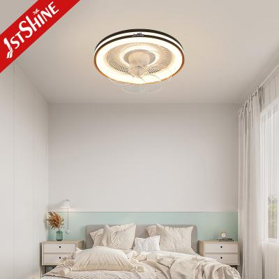 China 360 Degree Rotation LED Ceiling Fan With Swing Head , Indoor Bedroom Fan Light for sale