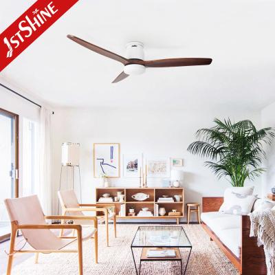 China Solid Wood Ceiling Fan For Indoor 5 Speeds  Remote Control dc motor bedroom for sale