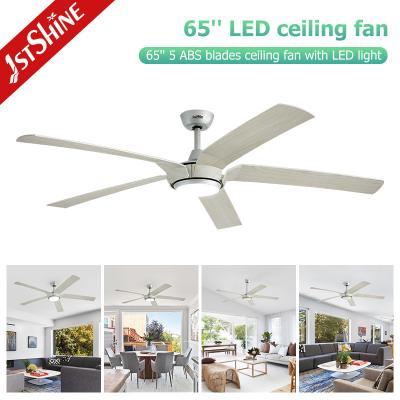 China 22 Inches Plastic LED Ceiling Fan Dimmable Light Smart Quiet DC Motor for sale