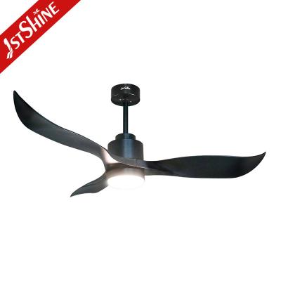 China Dc Circuit 60W Remote Control Ceiling Fan Home 3 Abs Plastic Fan Blades for sale