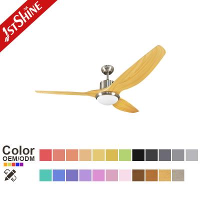 China Remote Control Abs Blades Dimmable LED Ceiling Fan 64 Inch Mulit Colors for sale